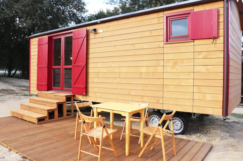 Hotel Roulottes cocooning au coeur des Landes à Mées Extérieur photo